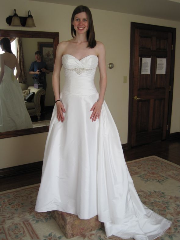Hooray! Dress came in & had first fitting! :  wedding IMG 1464