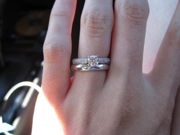 Let's see your half carat beauties!!! :  wedding engagement rings e rings diamond rings rings IMG 2131