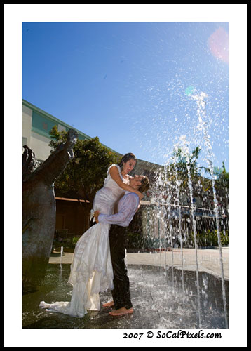 Will you trash your dress? :  wedding 290 Cherry 07 10 03
