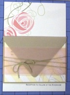 No inner envelopes...just leave everything loose inside? :  wedding Invite