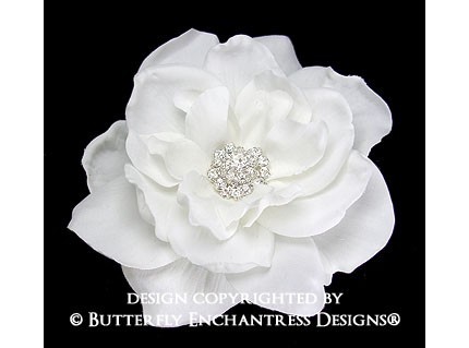 Show me your etsy hair flowers! :  wedding 84021 Clip 38352396