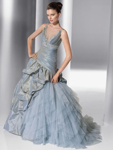 Alternative wedding dresses :  wedding unusual dress alternative dress colored dress coloured dress GR20171 B