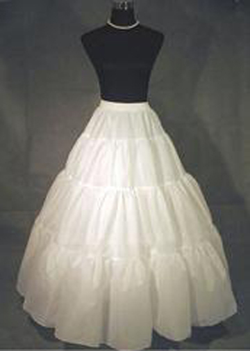 Which petticoat for my dress? :  wedding slip petticoat Natural