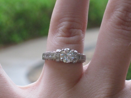 ROUND diamond cut e-rings! Please help out! :) :  wedding round diamond ring wedding cut carat help Elissa Ring