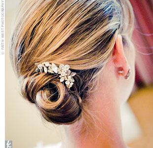 Figuring out how to do the hair - a poll :  wedding Chignon
