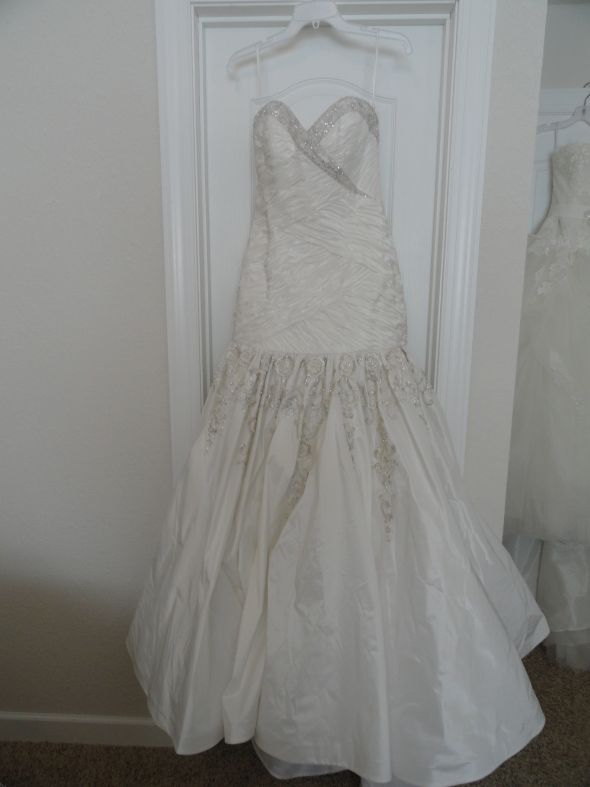 Trumpet :  wedding wedding gown dress bridal designer mermaid fit n flare trumpet white DSC01544