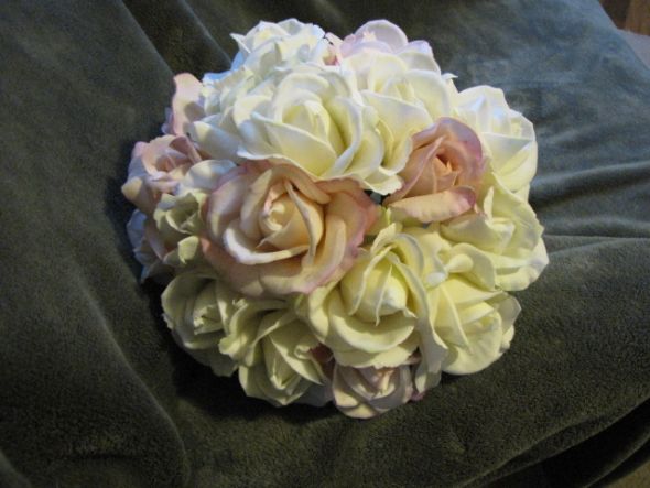 Bouquets are finished!!! - With Real Touch Flowers : wedding bouquet flowers roses real touch wedding bouquet silk silk flowers silk bouquet BridalBouquettop
