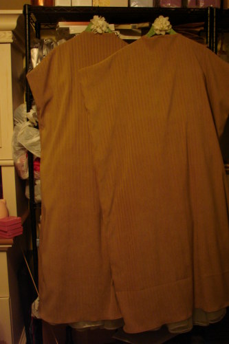 Another DIY done!!! - Napkin Rings and Garment Bags :  wedding GarmentBag1