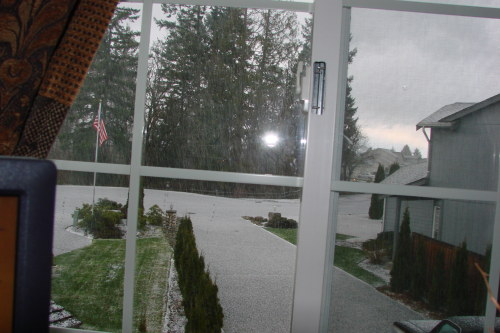 OMG!!! It is hailing!!! :  wedding Hail4