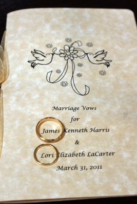 My last recap post - Some of the details :  wedding LJ 418