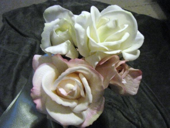 Real Touch Flower Pictures :  wedding flowers roses real touch bouquet RT2