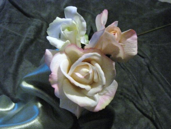 Real Touch Flower Pictures :  wedding flowers roses real touch bouquet RT3