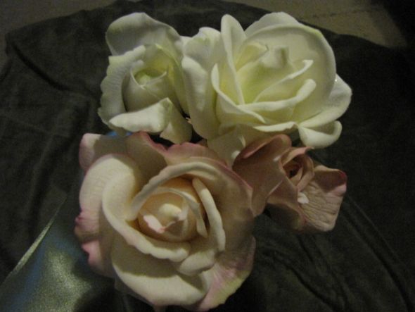 Real Touch Flower Pictures :  wedding flowers roses real touch bouquet RTb