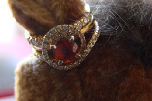 Colored Stone Brides!  Show us your rings! :  wedding colored stones e rings Rings3