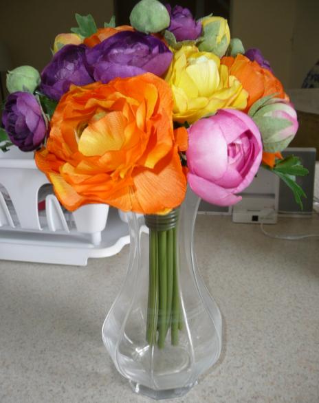 Can I get your opinions on these flowers, please? :  wedding flowers faux flowers bouquets Afloral2