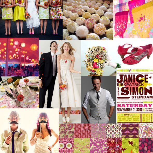 Anyone nix the idea of wedding colors? :  wedding Insp Board 4