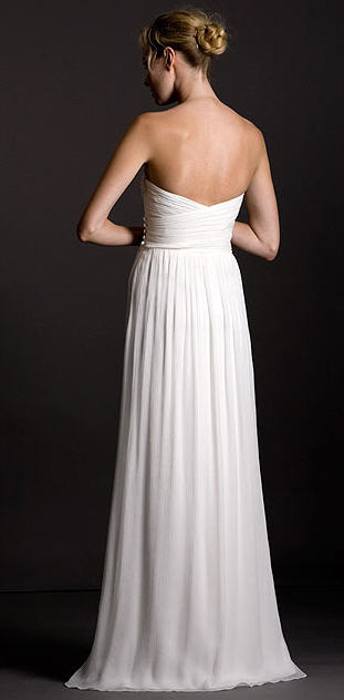 Full Length Dress with NO train : wedding Jy1