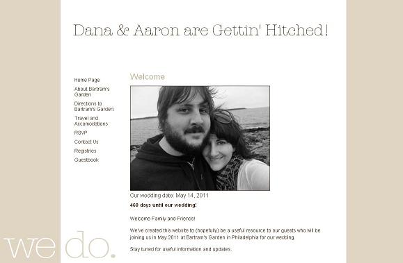 Let's Hear about Your Wedding Website Buildin'! :  wedding Wedsite