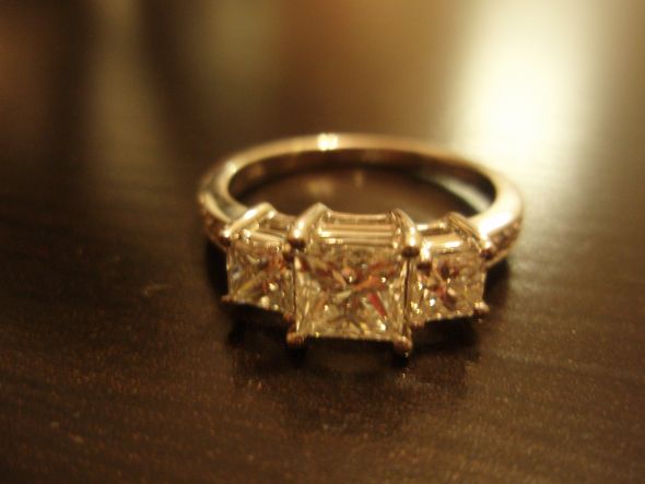 Three stone E-rings??? :  wedding rings engaged oval Ering3