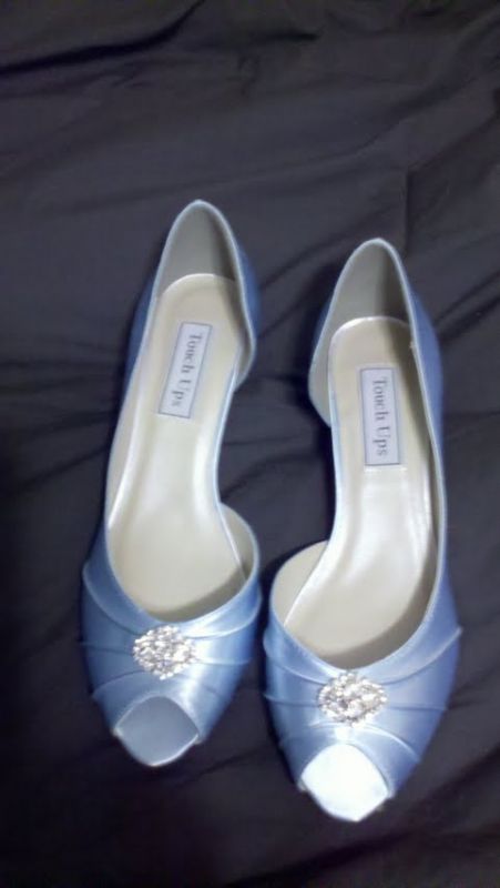 I wanted a really light blue Cant find blue shoes Help wedding shoes