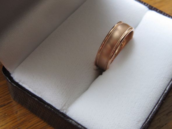 Show Off Your Husband's Wedding Band! (Please...) :  wedding Nates Band