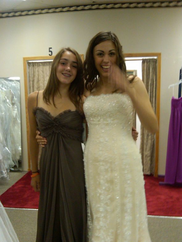 My Dress! Pics! :  wedding Sisters