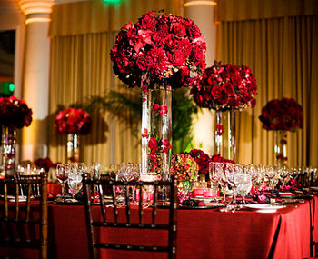 Roses Wedding Centerpieces