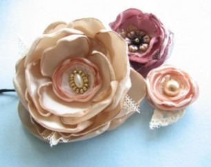 My etsy purchases! :  wedding hair veil dress flower Etsy