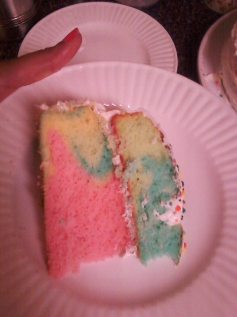 My Psychedelic Cake :  wedding Cake1