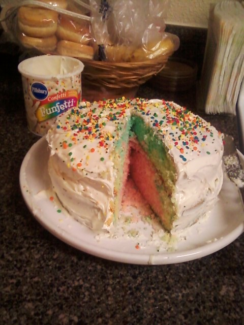 My Psychedelic Cake :  wedding Cake2