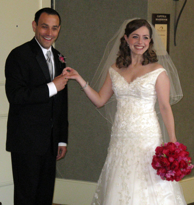 Married bees: Plz post pics of you wearing your long hair down @ the wedding!!! :  wedding First Look