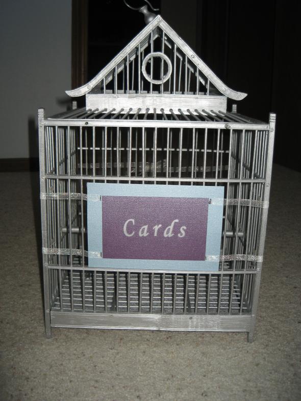 Card Box Completed wedding card box bird cage budget IMG 0665