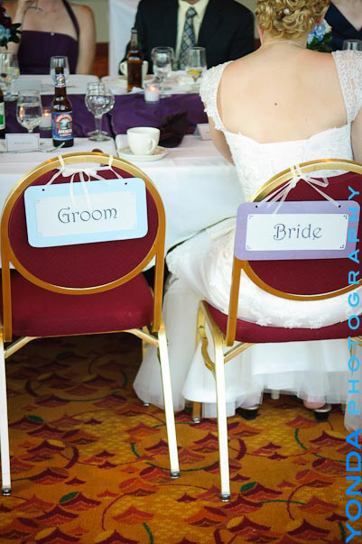 Recap! 9.17.10 wedding in Madison, Wis. (part 2) :  wedding Seat Signs