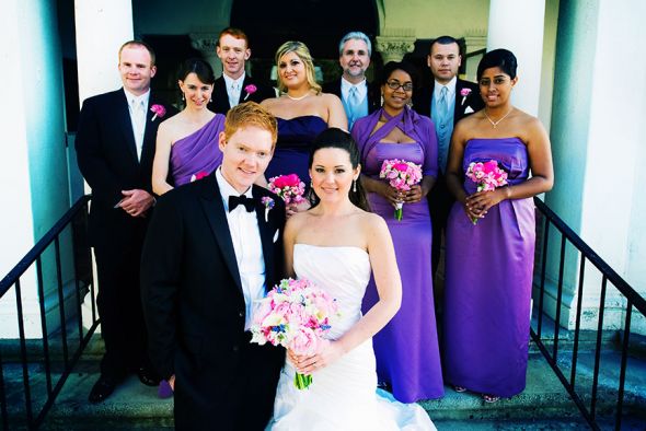 Is it really over? Well at least my Wedding Photos are finally here, WooHoo! :  wedding summer royale pink flowers purple bridesmaid dress miss matched bridesmaids ion hartunian michelle schulwitz palos verdes estates MiSmiGwed0041