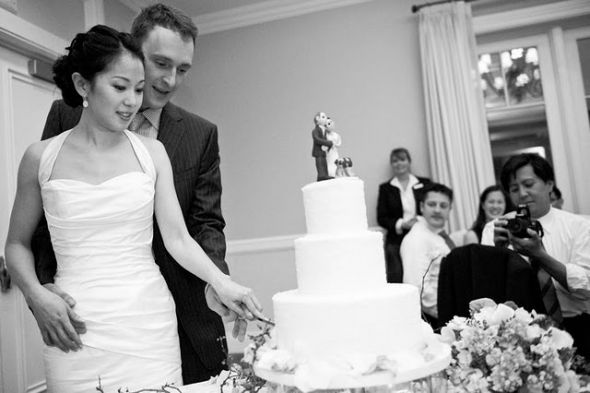 Mrs. Pug is selling her Marisa 775 dress... :  wedding wedding dress marisa Cutting Cake