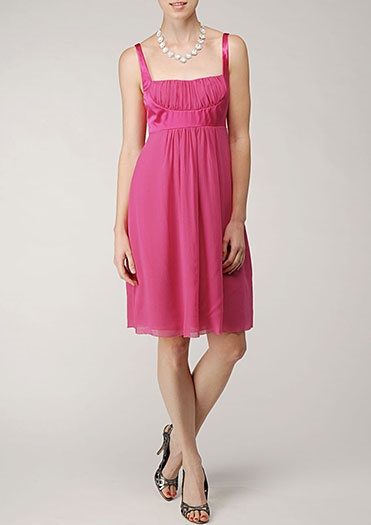 One overweight BM. I need your help... :  wedding bridesmaid dress spring color nicole miller plus size 1 georgette charmeuse gown short dress GEORGETTE AND CHARMEUSE GOWN R