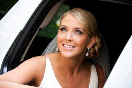 Dear Over 30 Brides, will you post wedding photos? :  wedding 30 1 wedding photos ME IN CAR2