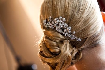 What are you wearing in your hair? :  wedding Hair Picture