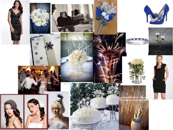 December Brides: Show me your inspiration boards :  wedding winter inspiration december Newboard