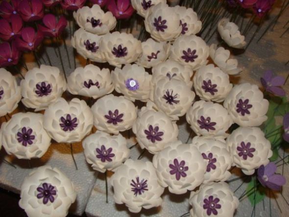 My Paper Flower Garden :  wedding Degrad