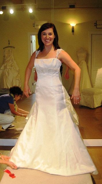 Final Fitting YAY - - 9 more days!!! (pix) :  wedding DF06