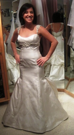 Final Fitting YAY - - 9 more days!!! (pix) :  wedding Ffdress2