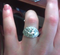 My Ering â€“ My Ering â€“ My Ering, YIPPEEEE (phone pix) :  wedding Ring3