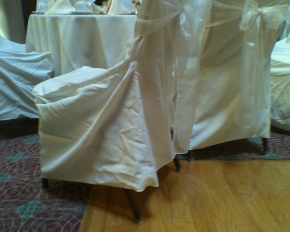 wedding chair covers OUR WRINKLE FREE SCUBA CHAIR COVERS RIGHT OUT OF THE