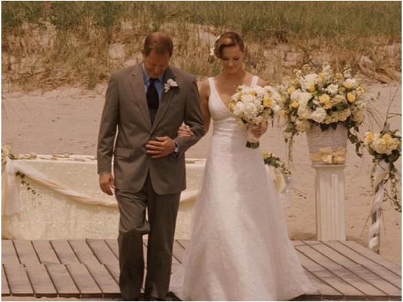 Katherine Heigl in 27 dresses I loved the whole look of her end wedding 