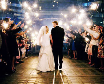 Sparkler send off... :  wedding diy sparkler WeddingSparklers
