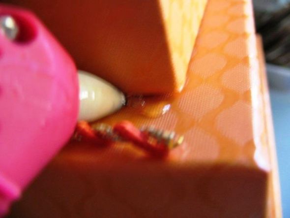 ccranetobe's very bright card box :D :  wedding diy cardbox orange Cardbox 005 Small