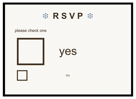 Best Response Cards :  wedding Rsvp11