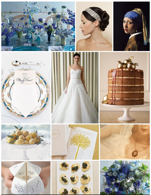 Ladies in waiting.. lets see your inspiration boards! : wedding Blue