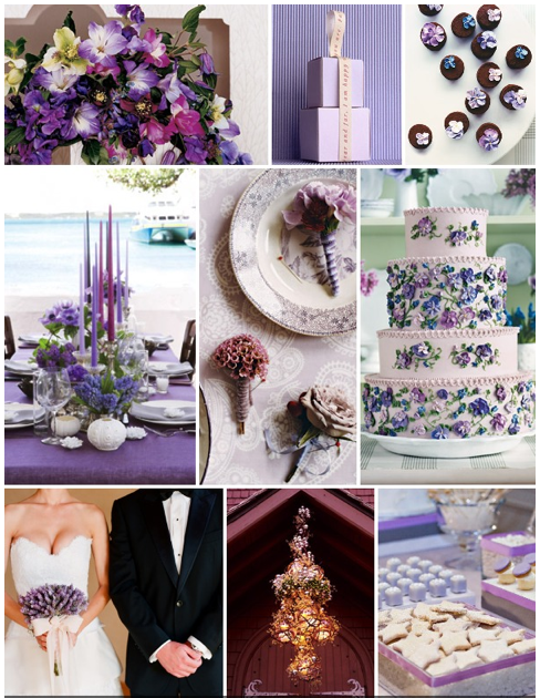 Ladies in waiting lets see your inspiration boards wedding Violet